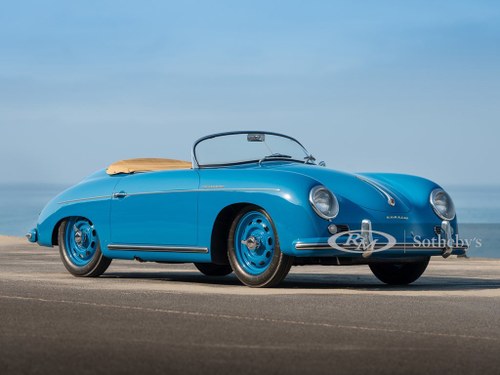 1954 Porsche 356 1500 S Speedster by Reutter For Sale by Auction