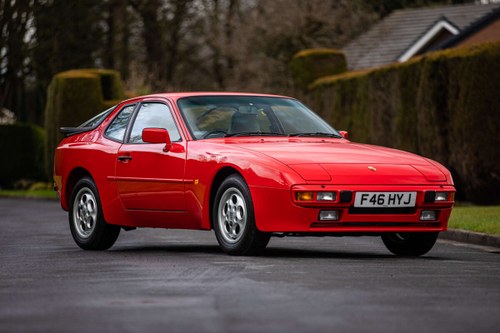 1988 Porsche 944 2.5 Lux  5,130 Miles  For Sale by Auction