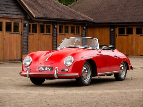 1959 Porsche 356A T2 1600 Super Convertible D For Sale by Auction