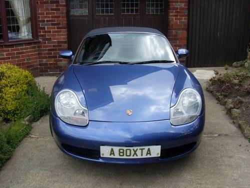 A 80XTA The only registration for your Boxster. SOLD
