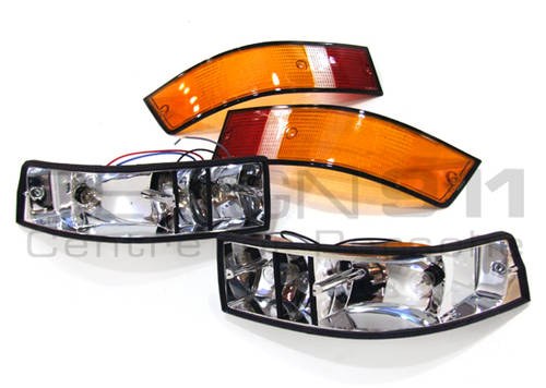 1973 Indicator Lamps and Lens Rear Kit with Lens In vendita