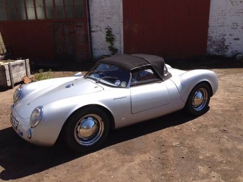 1955 Porsche 550 Spyder Replica in Silver VERKAUFT