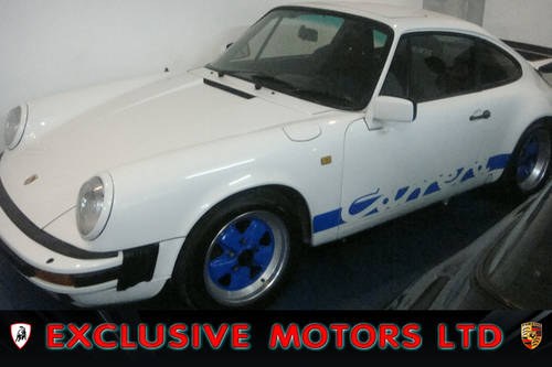 1984 Porsche 911 Carrera 3.2 Club Sport Tribute Left Hand Drive L In vendita
