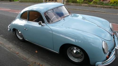 1957 More Pics Added 356A RHD Coupe T1.5 Meissen Blue SOLD