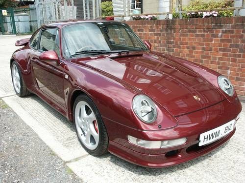 PORSCHE 993 TURBO COUPE MANUAL (ARENA RED METALLIC) (1995) For Sale