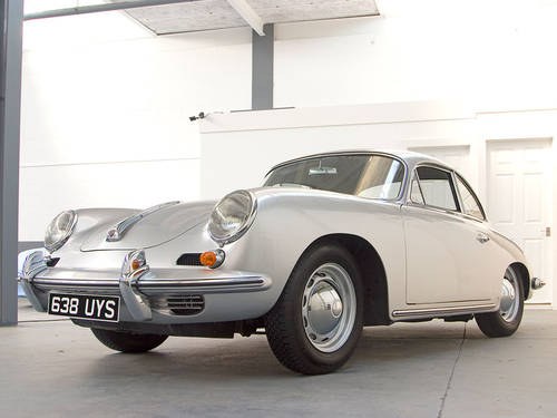 Porsche 356B 1962 in Silver  In vendita