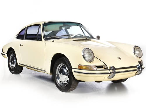 Porsche 912 1965 Champagne Yellow Coupe LHD Manual Black  For Sale