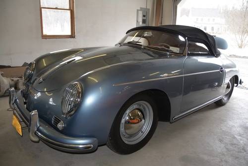 1956 Porsche Speedster = Full Restored Blue(~)Red  $435k For Sale