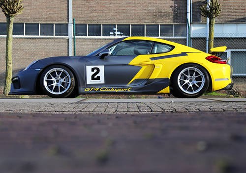2016 Porsche Cayman GT4 Club Sport lhd race version PDK 700km  In vendita
