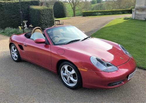 2001 Porsche Boxster 2.7ltr with 65,000 miles For Sale by Auction