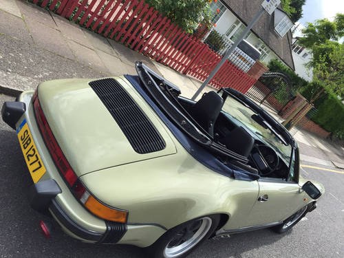 1986 Porsche 911 3.2 Cabriolet: 18 May 2017 For Sale by Auction