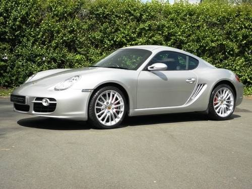 2006 Porsche Cayman 3.4 S Manual finished in Arctic Silver SOLD