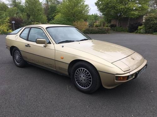 REMAINS AVAILABLE.  1983 Porsche 924 Coupe For Sale by Auction