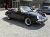 Black Porsche 911 Carrera 3.2 Cabriolet LEFT HAND DRIVE 1984 VERKAUFT