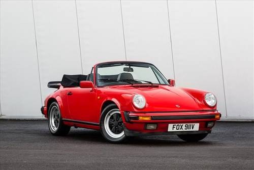 1984 911 Carrera Convertible- Only 73500 Miles For Sale