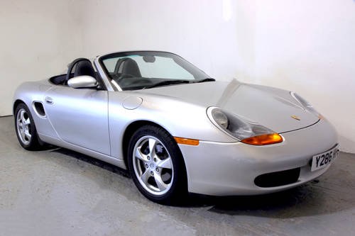 2001 Porsche Boxster 2.7 Tiptronic, very low mileage SOLD