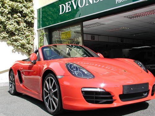 2012 PORSCHE BOXSTER 3.4 S PDK [ COST NEW £63,532 With Sales Invo SOLD