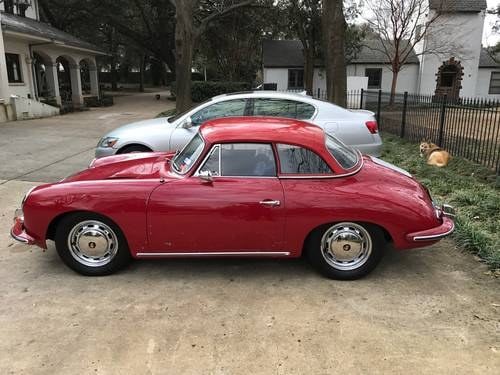 1964 &#8203;Porsche 356SC Cabriolet #21682 In vendita