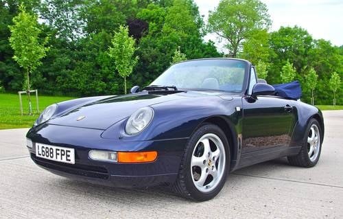 1993 Well maintained 993 Cabriolet,Six speed manua 87,000 miles. For Sale