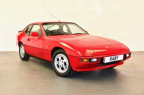 Porsche 924S with incredible history. 1986 SOLD