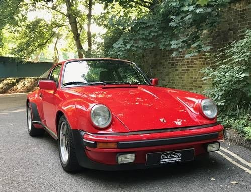 1979 Iconic Guards Red 930 Turbo Coupe In vendita