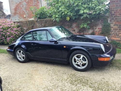 1993 964 Carrera 2 Manual 93000 miles for sale SOLD