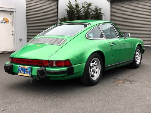 1974 Porsche 911 Coupe Rare color CA from New #'s Match SOLD