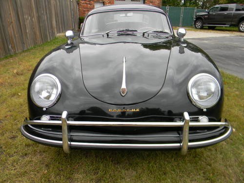 1957 Porsche 356A , Black on Black Beauty , Free Shipping In vendita
