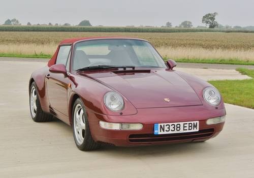1996 Porsche 911 (993) Carrera 4 Cabriolet In vendita all'asta