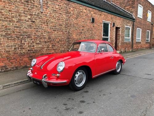 1964 PORSCHE 356C COUPE RHD, in immaculate condition SOLD