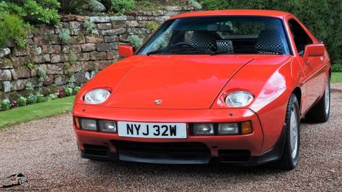 1981 PORSCHE 928 S 4.7 300 BHP - 79000 MILES - GUARDS RED - STUNN For Sale