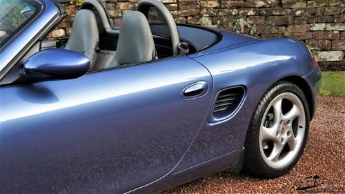 1998 PORSCHE BOXSTER 58000 MILES - 16 STAMP HISTORY - HIGH SPEC For Sale