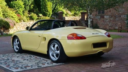 1989 RARE PASTEL YELLOW PORSCHE BOXSTER IMMACULATE FSH For Sale