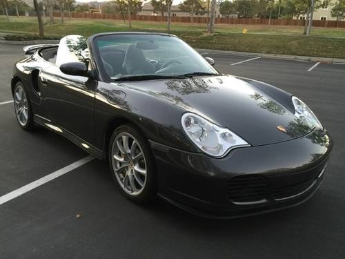 2005 996 turbo S cabriolet manual gearbox low miles  VENDUTO
