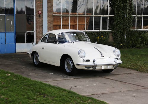 1964 Porsche 356 C Coupe Reutter body restored perfect 75hp lhd In vendita