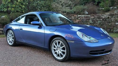 1998 PORSCHE 911 CARRERA 2 COUPE - 47000 MILES - ZENITH BLUE In vendita
