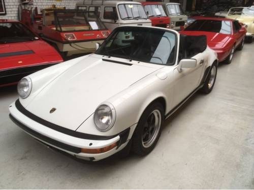 Porsche 911 Carrera Cabrio 1985 (55716 Km.) SOLD