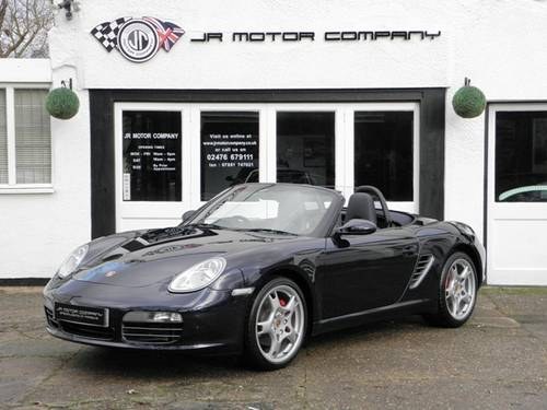 2005 Porsche Boxster 3.2 S (987) Manual finished in Midnight Blue SOLD