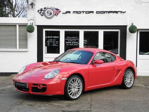 2007 Porsche Cayman 2.7 Manual finished in Guards Red  SOLD
