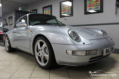 1995 Porsche 993 C4 - Polar Silver For Sale