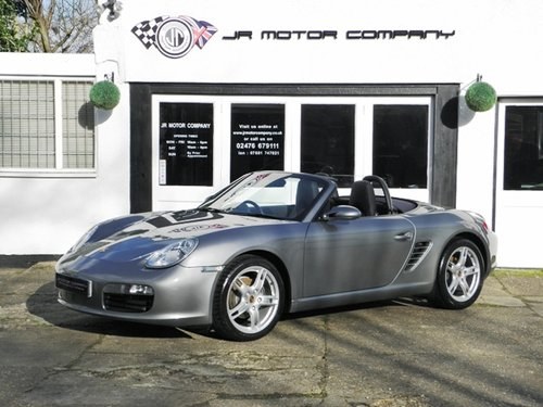 2006 Porsche Boxster 2.7 (987) Manual finished in Seal Grey VENDUTO
