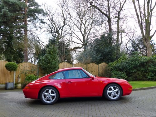 1995 95 Porsche 993 Carrera 2 Coupe Tipronic S £37,950 For Sale