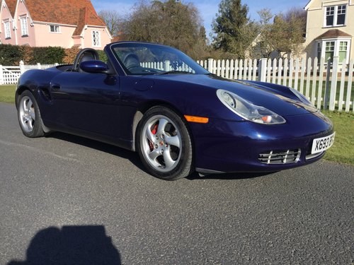2000 Porsche Boxster 3.2 S 1 owner only 56000 miles SOLD