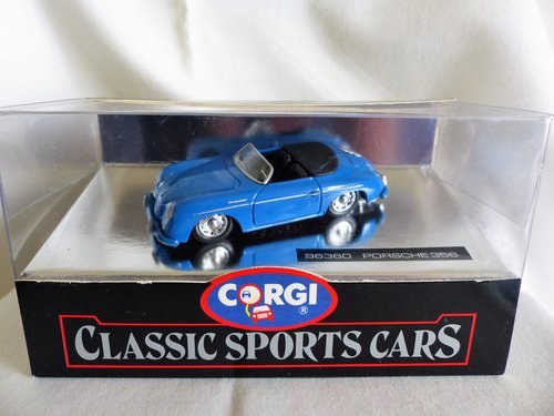 1960 PORSCHE 356 COUPE DETAILED SCALE MODEL FROM CORGI For Sale