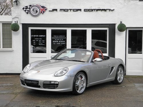 2005 Porsche Boxster 3.2 S (987) Manual finished in Arctic Silver SOLD