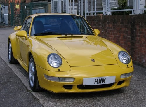 1995-PORSCHE 993 TURBO COUPE MANUAL (SPEED YELLOW)  For Sale