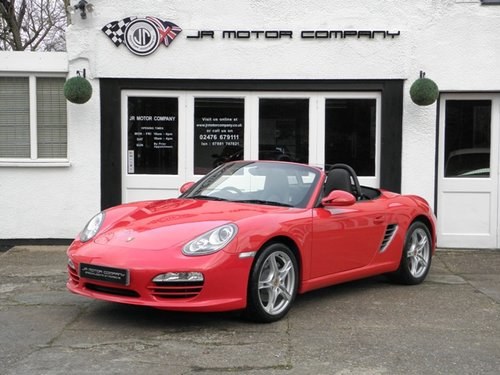 2010 Porsche Boxster 2.9 Gen II Manual finished in Guards Red  SOLD