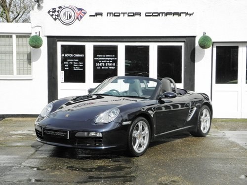 2005 Porsche Boxster 2.7 (987) Manual finished in Midnight Blue SOLD