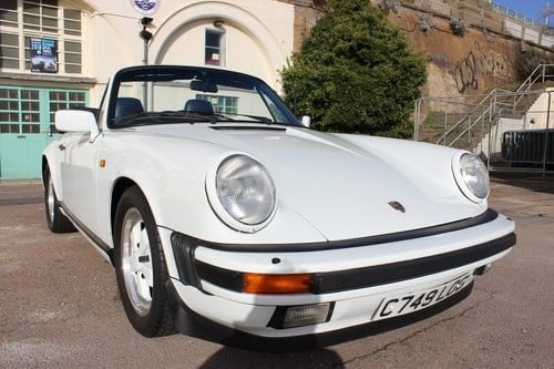 1986 Porsche 911 3.2 Cabriolet 62K miles For Sale