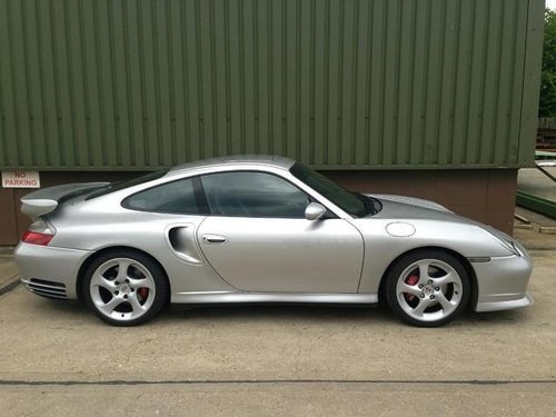 2002 Artic Silver Manual 911 TURBO low mileage For Sale